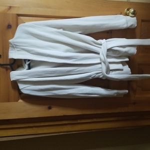 Gap size small cardigan with faux  fur hood